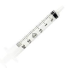 Syringe Slip Tip 3ml