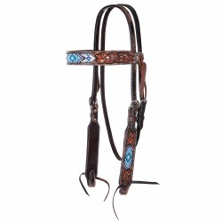 Blue Diamond Headstall