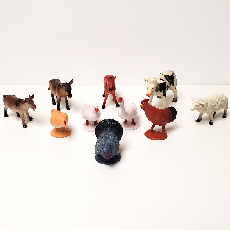 WISHLIST DONATION - Farm Animals Action Figures