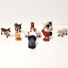 WISHLIST DONATION - Farm Animals Action Figures