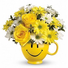 Be Happy Mug by Kittelberger