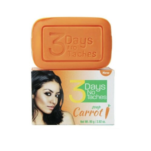 3 Days No Taches Carrot Soap - 80g