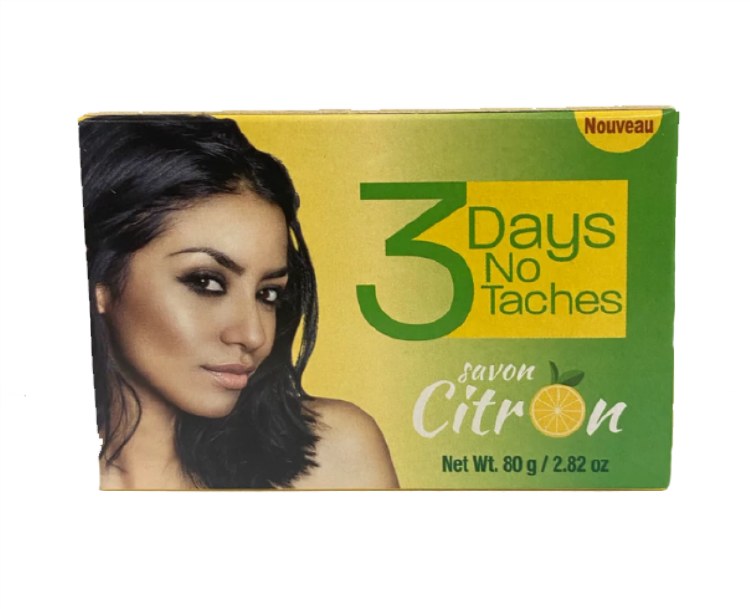 3 Days No Taches Lemon Soap - 80g