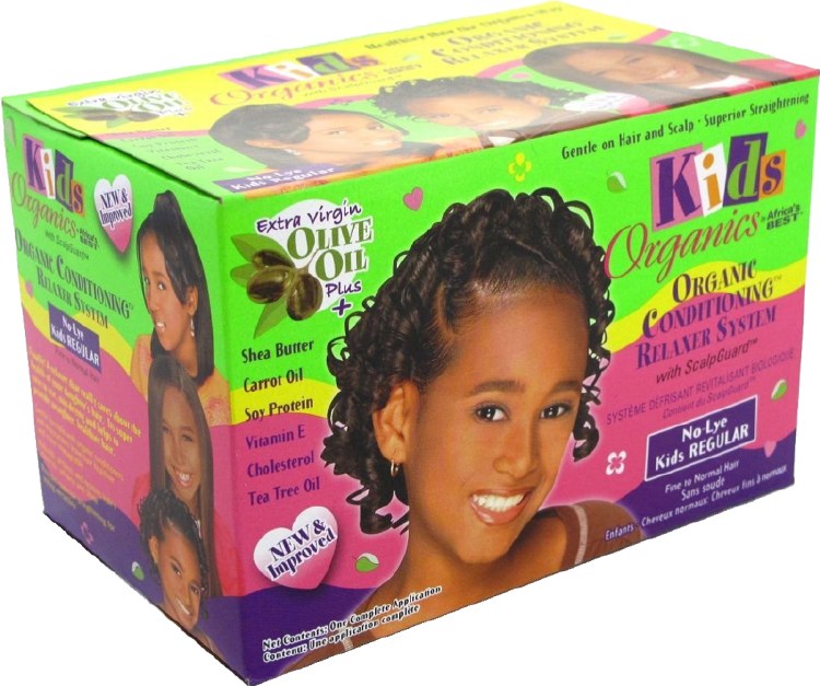 Africa's Best Kids Originals Olive Oil Natural Conditioning Relaxer System Regular Strength