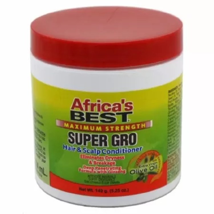 Africa's Best Super Gro Maximum Strength Hair & Scalp Conditioner 5.25oz