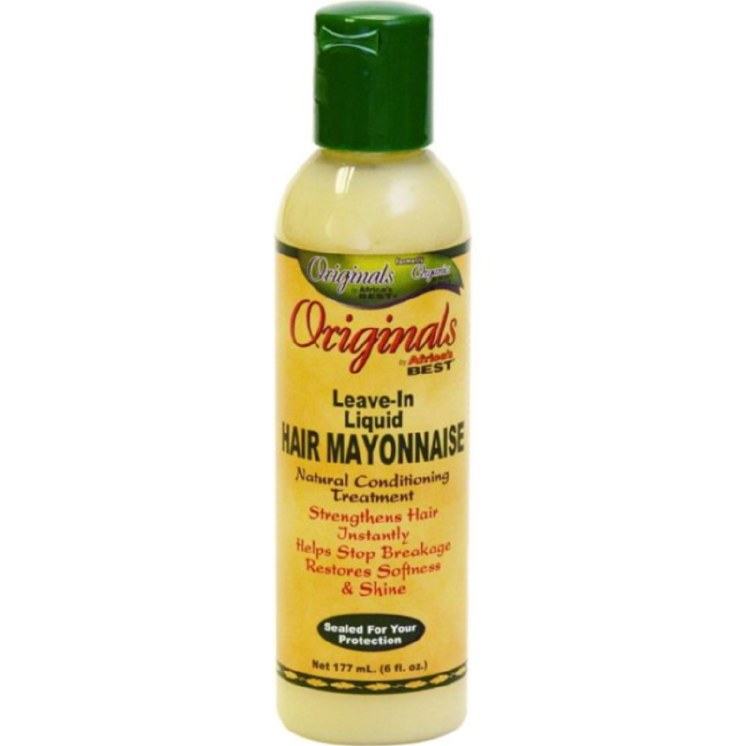 Africa's Best Originals Leave-In Liquid Hair Mayonnaise - 6oz