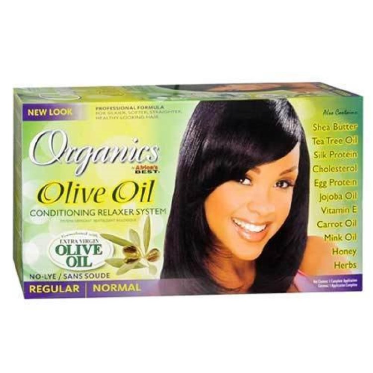 Africa's Best Organics Olive Oil Conditioning Relaxer System Regular