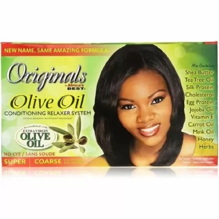 Africa's Best Originals Olive Oil Conditioning Relaxer System - Super/Coarse