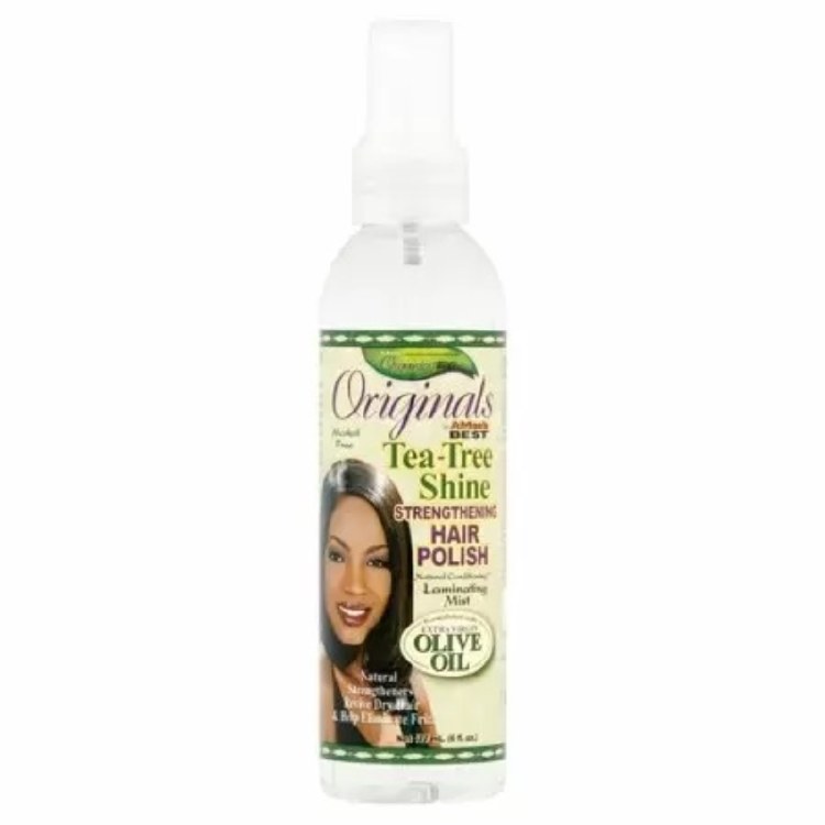 Africa's Best Organics Originals Tea-Tree Shine Strengthening Hair Polish 6oz