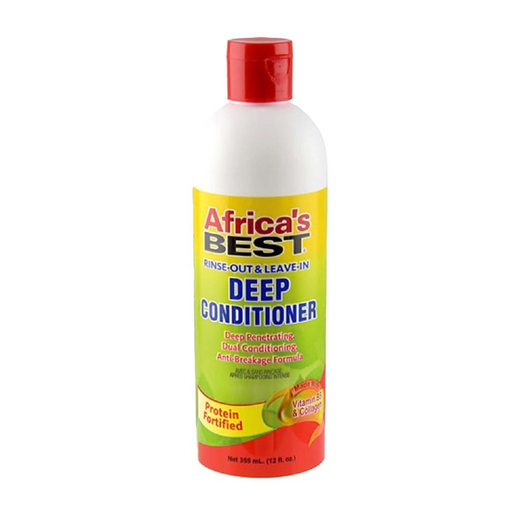 Africa's Best Rinse-Out And Leave-In Deep Conditioner Protein Fortified 12oz