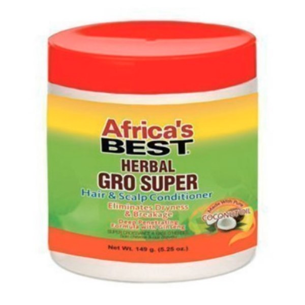 Africa's Best Herbal Gro Super Hair & Scalp Conditioner 5.25oz