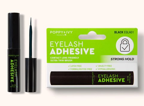 Poppy & Ivy Brush on Eyelash Latex-Free Eyelash Adhesive - #EGLA01 - Black