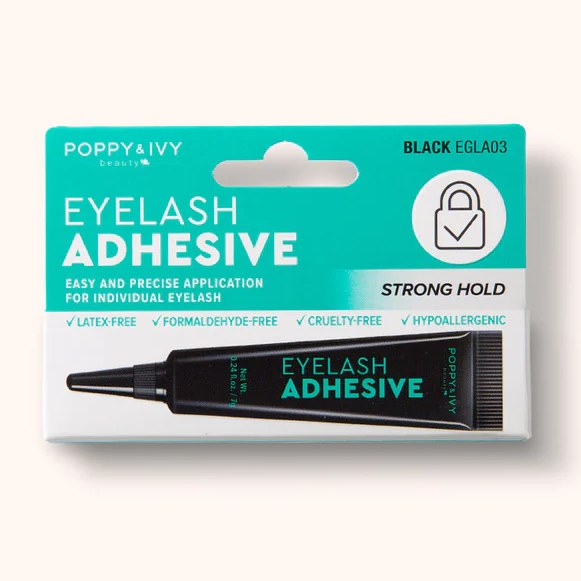 Poppy & Ivy Latex-Free Eyelash Adhesive - #EGLA03 - Black