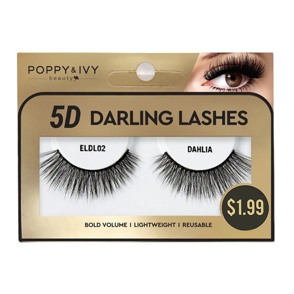Poppy & Ivy 5D Darling Lashes - #ELDL02 - Dahlia