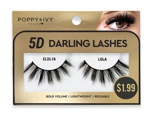 Poppy & Ivy 5D Darling Lashes - #ELDL16 - Lola