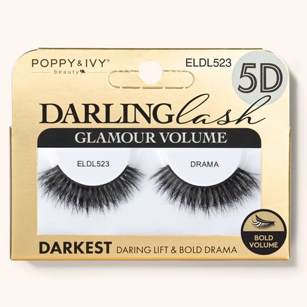 Poppy & Ivy 5D Darling Glamour Volume Lashes - #ELDL523 - Drama