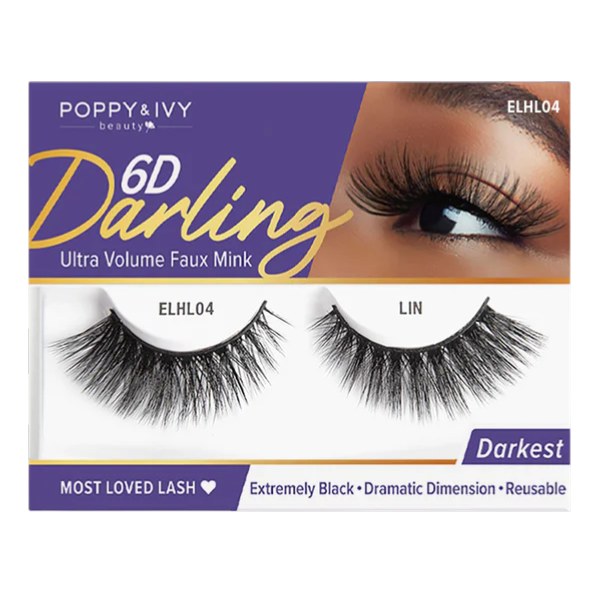 Poppy & Ivy 6D Darling Lashes #ELHL04 - Lin