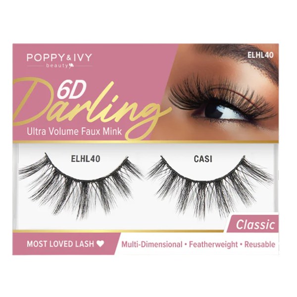 Poppy & Ivy 6D Darling Lashes #ELHL40 - Casi