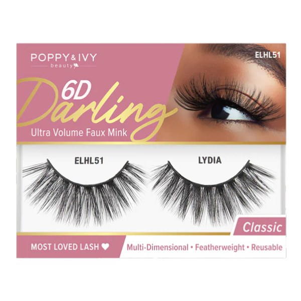 Poppy & Ivy 6D Darling Lashes #ELHL51 - Lydia