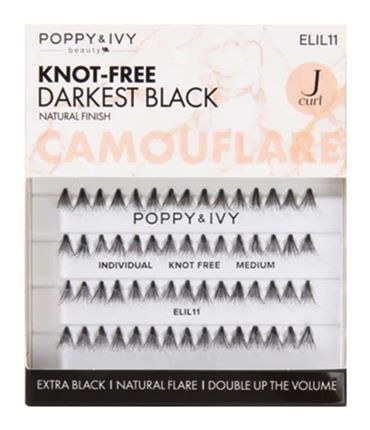 Poppy & Ivy Camouflare Knot Free Individual Lash - #ELIL11 - Medium