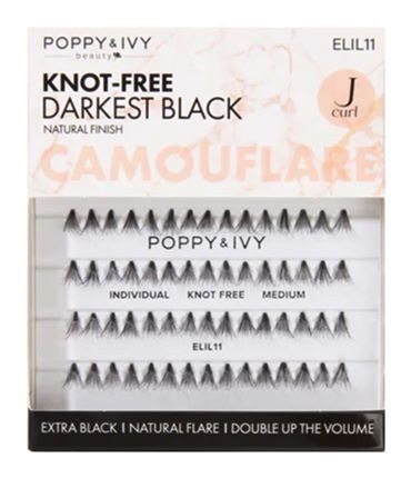 Poppy & Ivy Camouflare Knot Free Individual Lash - #ELIL11 - Medium