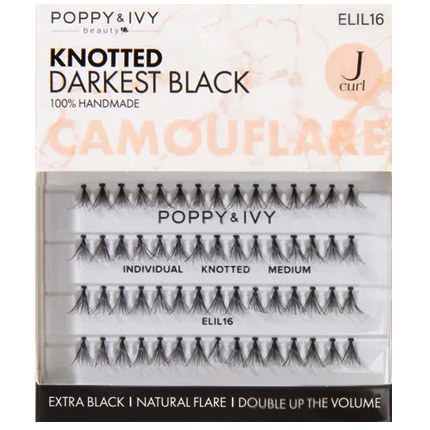 Poppy & Ivy Camouflare Knotted Individual Lash - #ELIL16 - Medium
