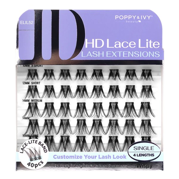 Poppy & Ivy HD Lace Lite Lash Extensions #ELIL52 - Wispy