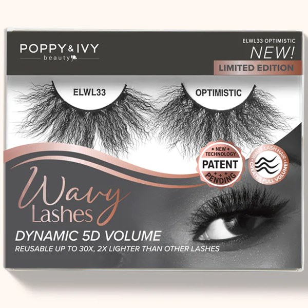 Poppy & Ivy 5D Wavy Eyelashes - #ELWL33 - Optimistic
