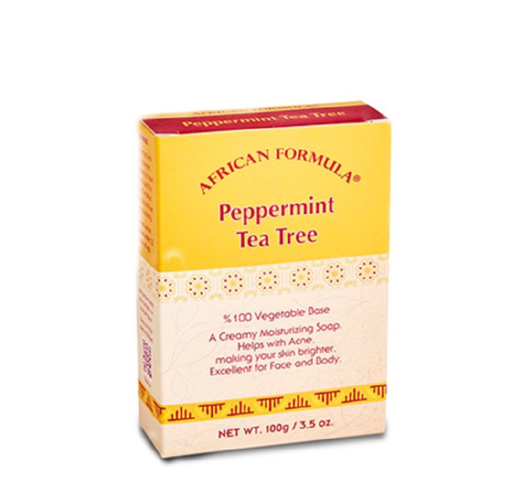 African Formula Peppermint & Tea Tree Soap - 3.5oz