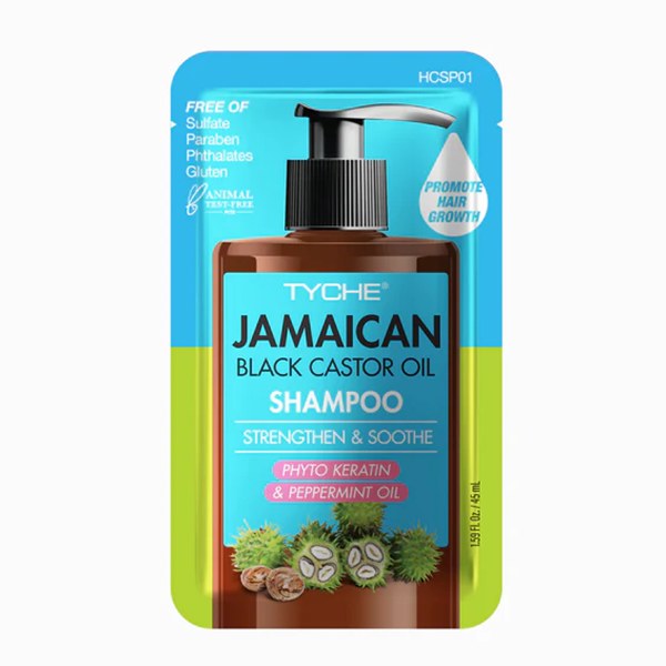Tyche Jamaican Black Castor Oil Shampoo Package #HCSP01