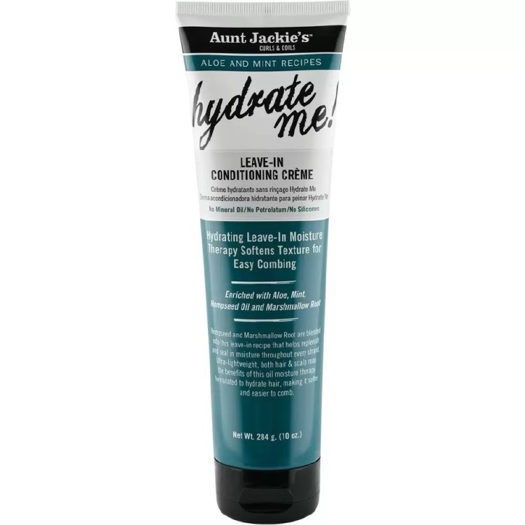 Aunt Jackie's Aloe Mint Hydrate Me! Leave-In Conditioning Creme 10oz