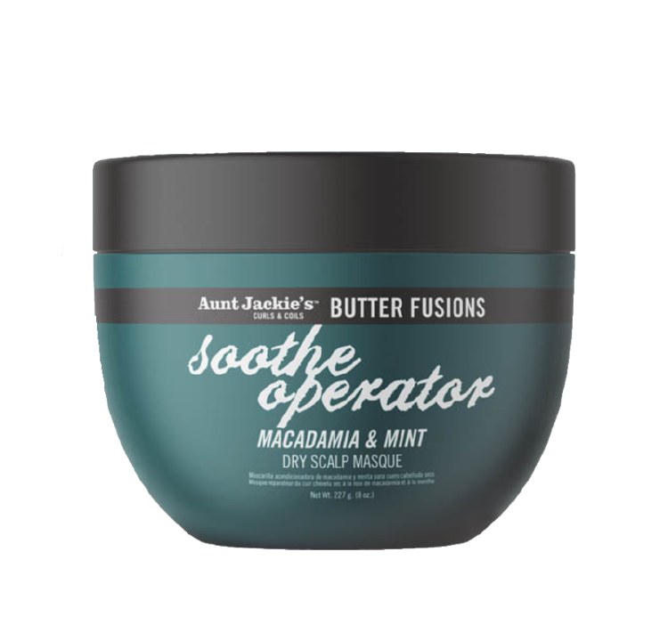 Aunt Jackie's Butter Fusions Soothe Operator Dry Scalp Masque 8oz