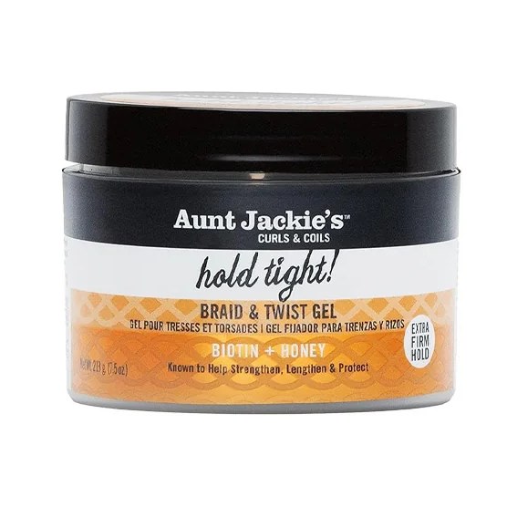 Aunt Jackie's Biotin & Honey Hold Tight Braid & Twist Gel - 7.5oz