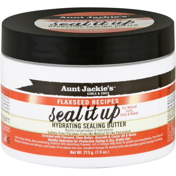 Aunt Jackie's Flaxseed Recipes Seal It Up Hydrating Seal Butter 7.5oz