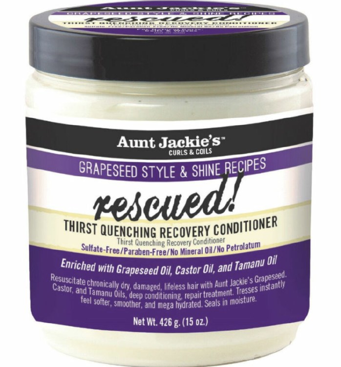Aunt Jackie's Grapeseed Rescued! Conditioner 15oz