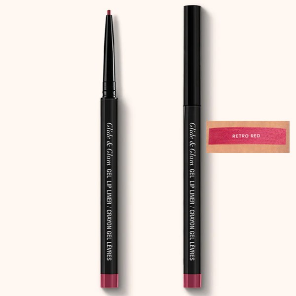 Absolute Glide & Glam Gel Lip Liner - #MDGL10 - Retro Red
