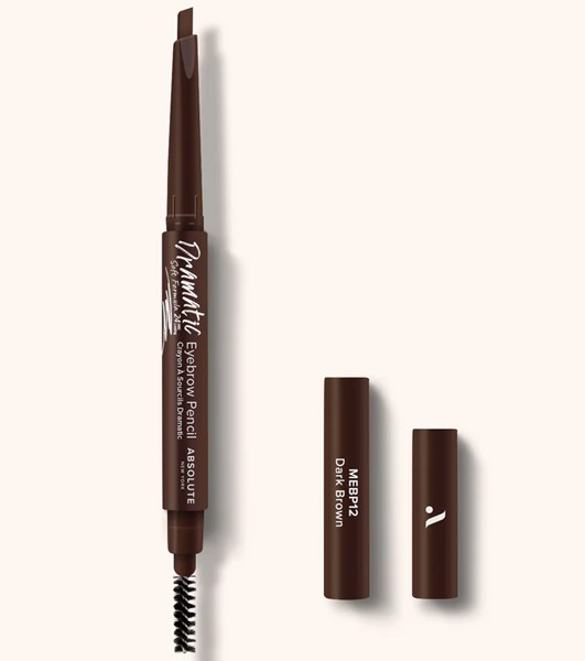 Absolute Dramatic Eyebrow Pencil - #MEBP12 - Soft Formula - Dark Brown