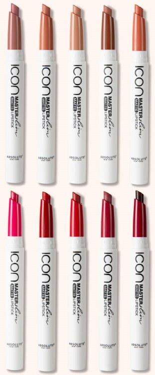Absoulute ICON Master Slim Matte Lipstick #MLSS17 Cherry Red