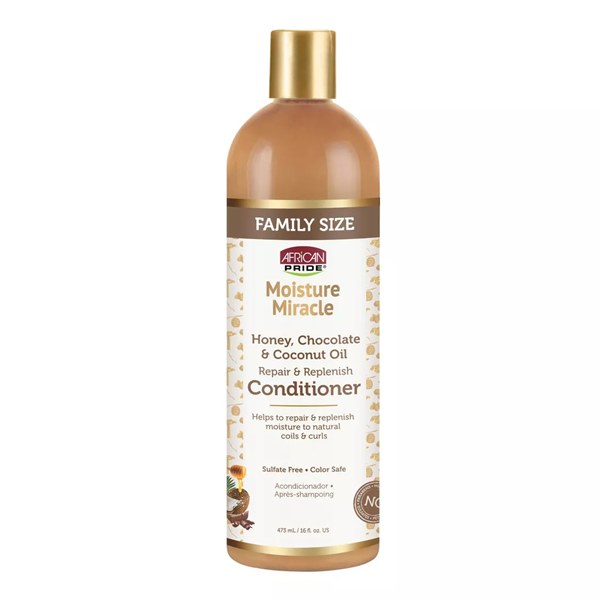 African Pride Moisture Miracle Nourish & Restore Conditioner 12oz