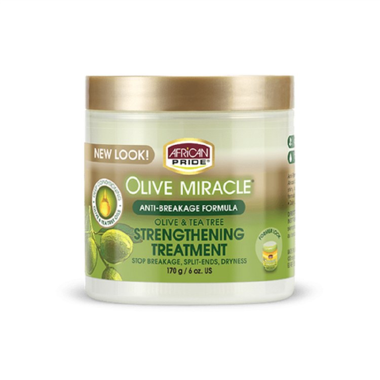 African Pride Olive Miracle Strengthening Treatment 6oz