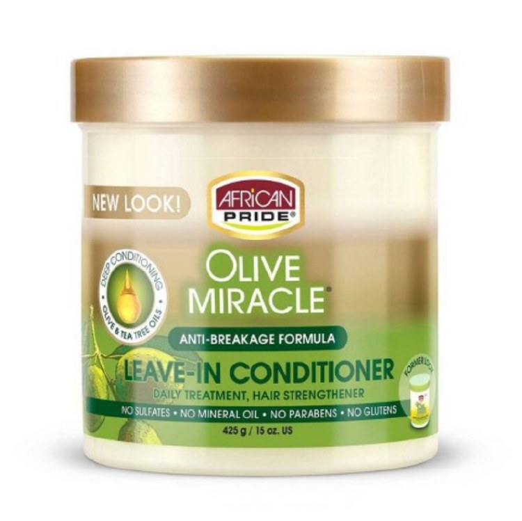 African Pride Olive Miracle Leave-In Conditioner 15oz