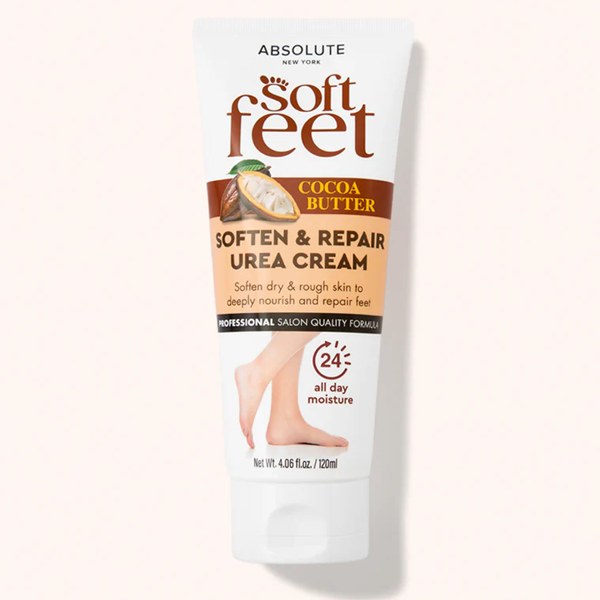 Absolute Soft Feet Repair & Soften Urea Cream - #SOCR04 - Cocoa Butter - 4.06oz