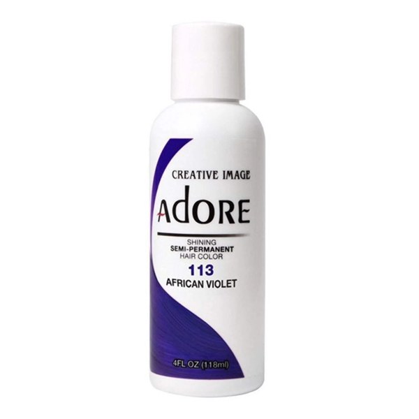 Adore Semi-Permanent Hair Color - 113 - African Violet