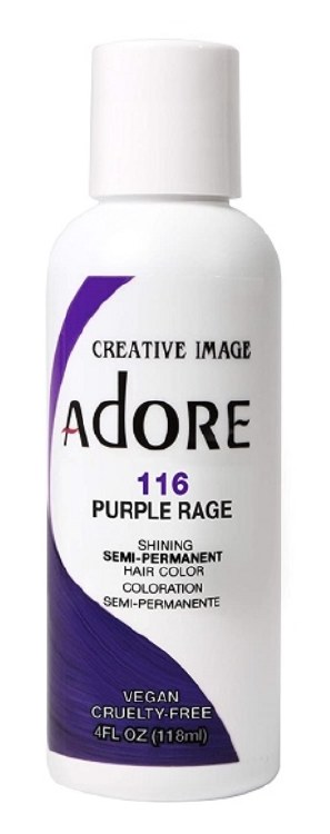 Adore Semi-Permanent Hair Color - 116 - Purple Rage - 4oz