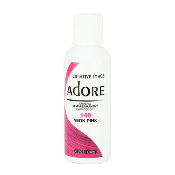 Adore Semi-Permanent Hair Color - 140 - Neon Pink
