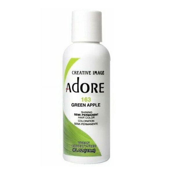 Adore Semi-Permanent Hair Color - 163 - Green Apple