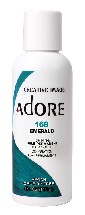 Adore Semi-Permanent Hair Color 168 - Emerald - 4oz