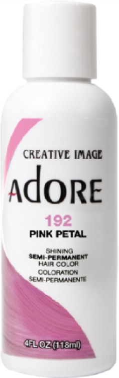 Adore Semi-Permanent Hair Color 192 - Pink Petal - 4oz