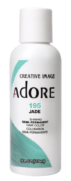 Adore Semi-Permanent Hair Color - 195 - Jade - 4oz