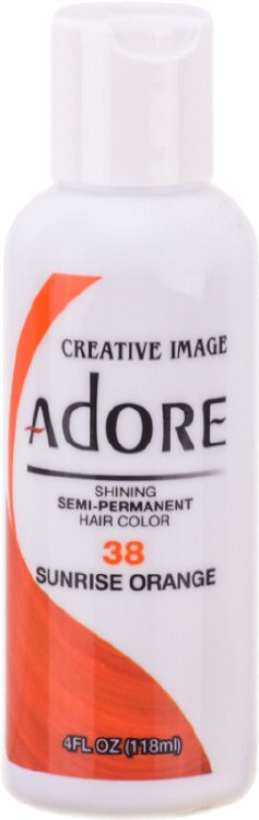 Adore Semi-Permanent Hair Color 038 - Sunset Orange - 4oz